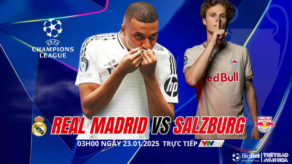 Real Madrid vs Red Bull Salzburg