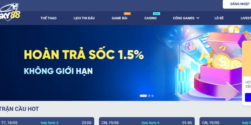  Đôi nét thông tin về sân chơi cá cược SKY88.