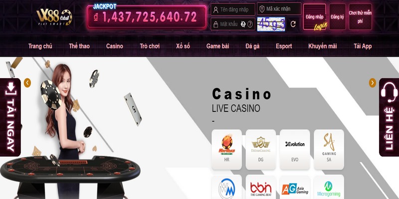  Trải nghiệm Live Casino đặc sắc và chân thực